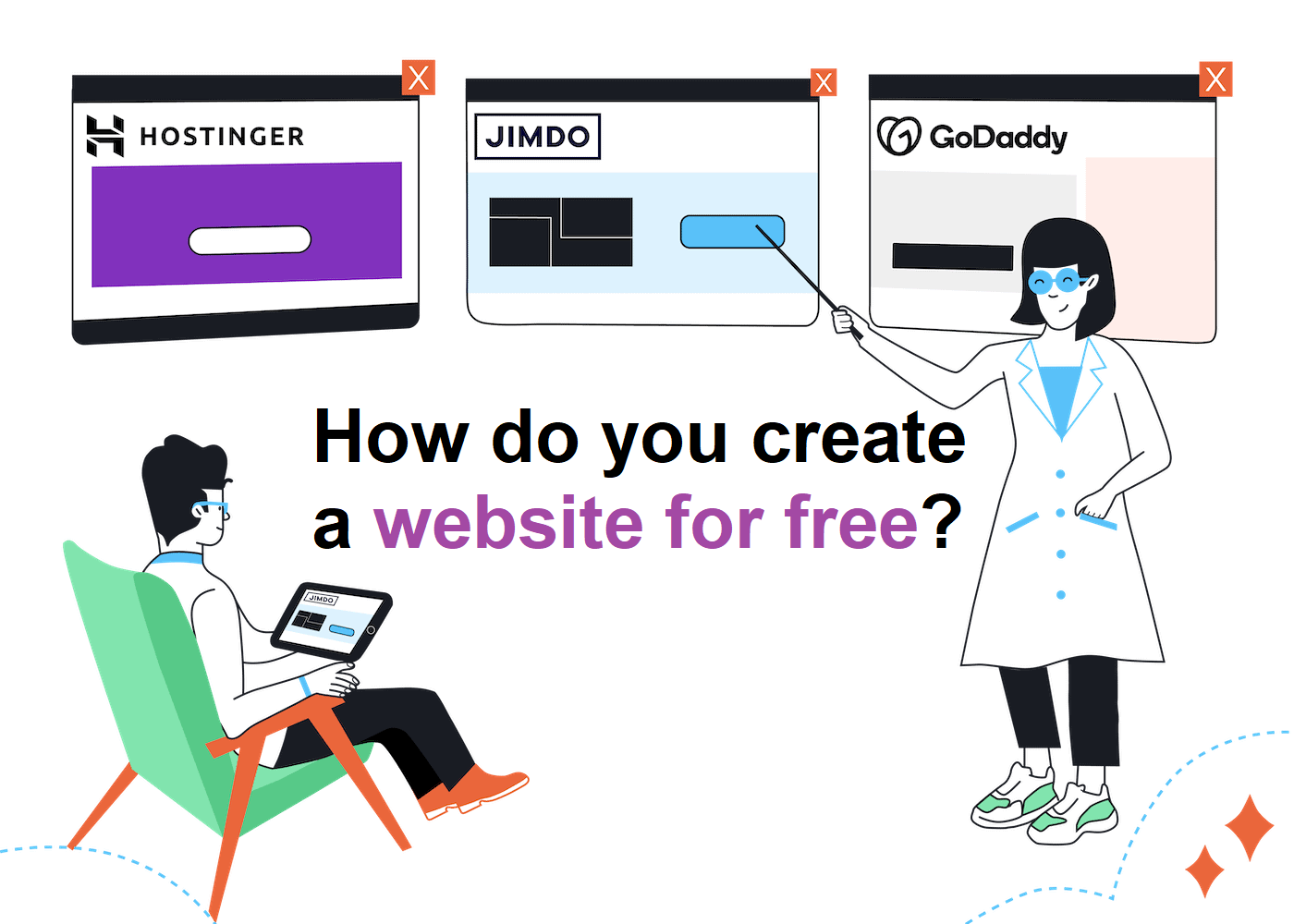 how do you create a website for free
