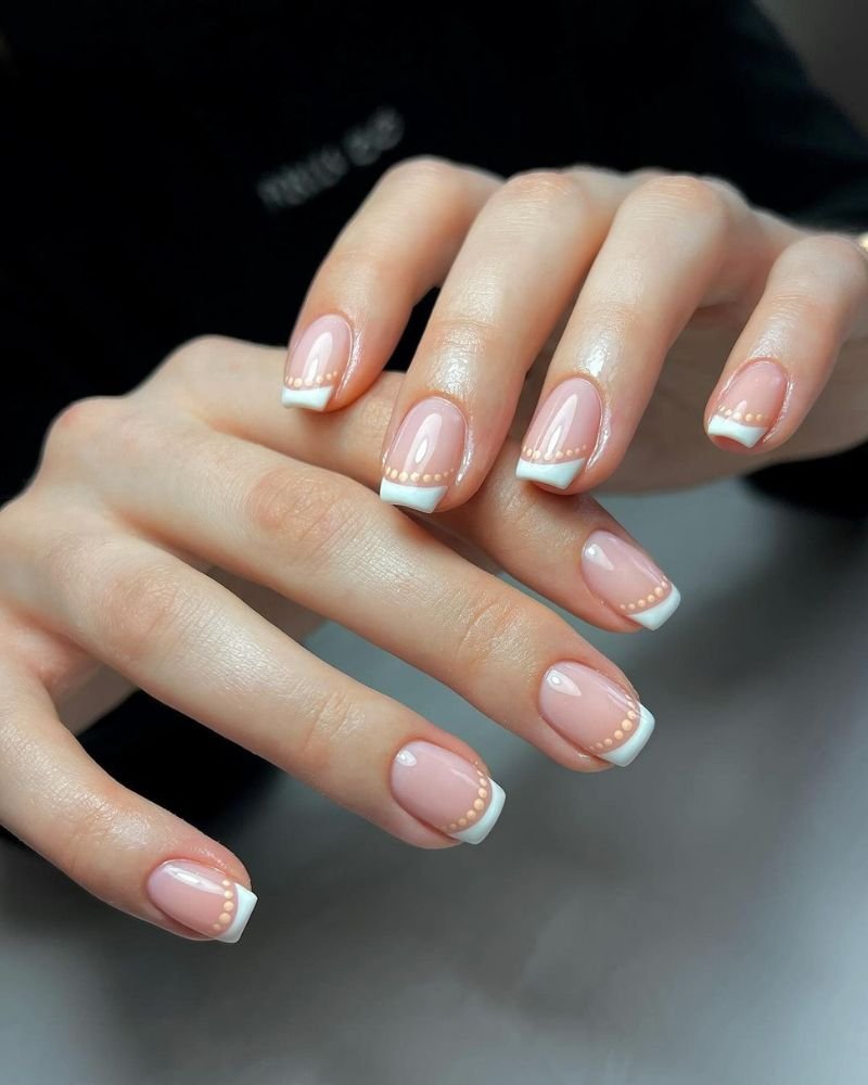 Latest Nail Art Designs Gallery French Tip Nail Designs Latest Simple Designs