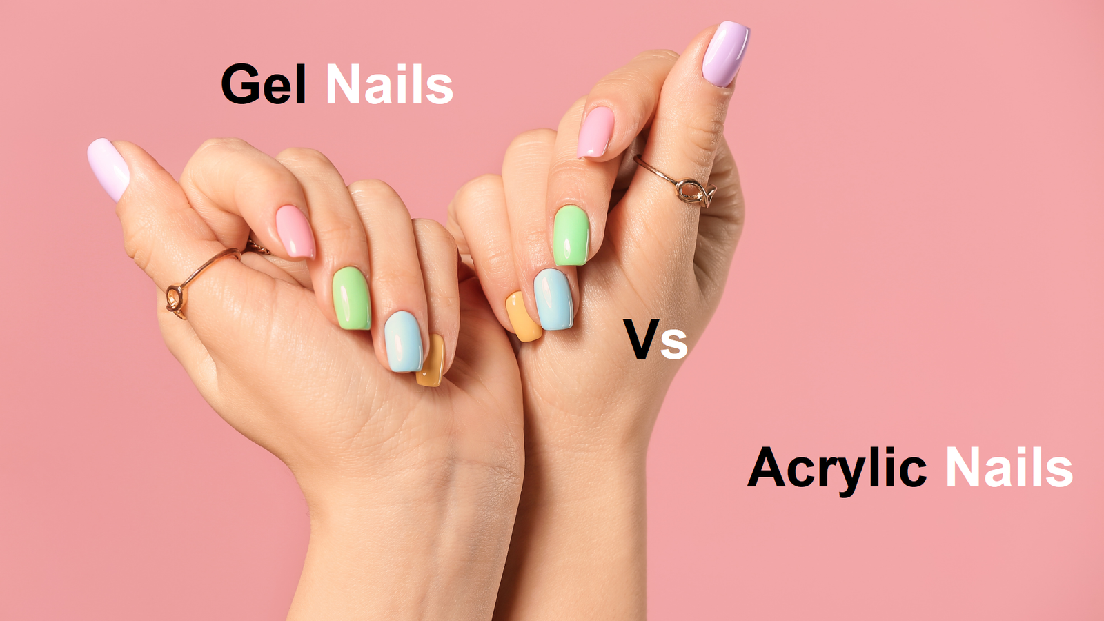 gel nails vs acrylic nails